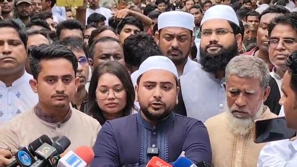 বর্তমান সরকার গণরায়ের সঙ্গে প্রতারণা করেছে: নাহিদ ইসলাম