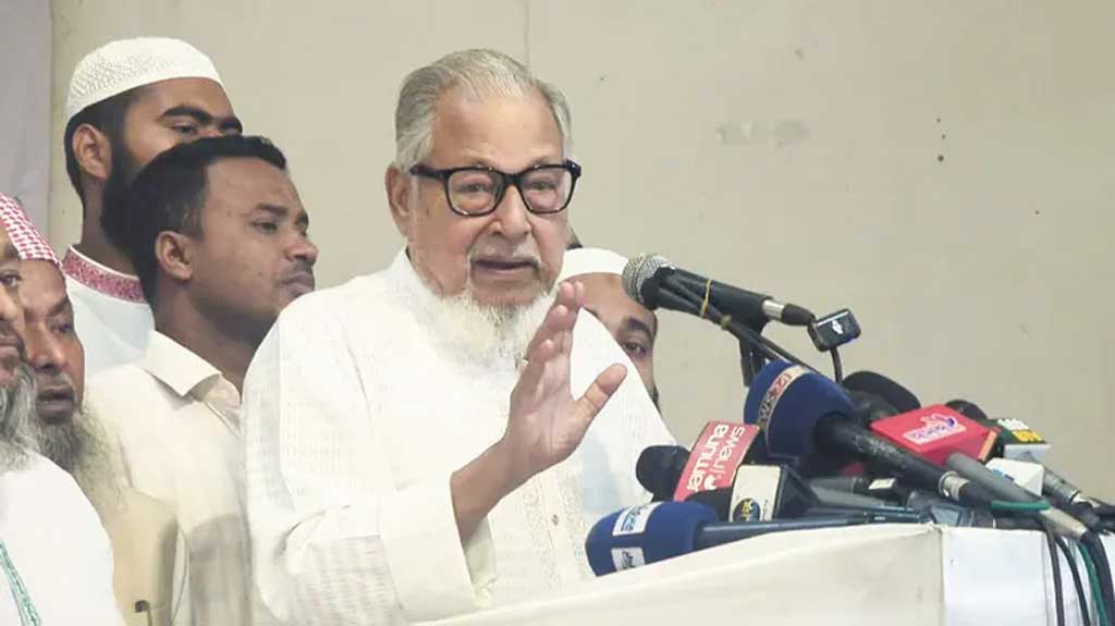 কারও দল গোছানোর জন্য নির্বাচন বিলম্বিত হতে পারে না: নজরুল ইসলাম খান