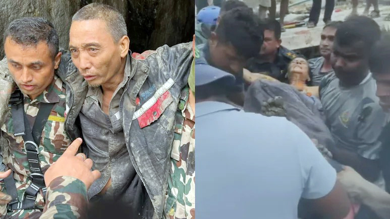 নেপালে ধ্বংসস্তূপ থেকে জীবিত উদ্ধার ৪, সুড়ঙ্গে আটকে কয়েক শ