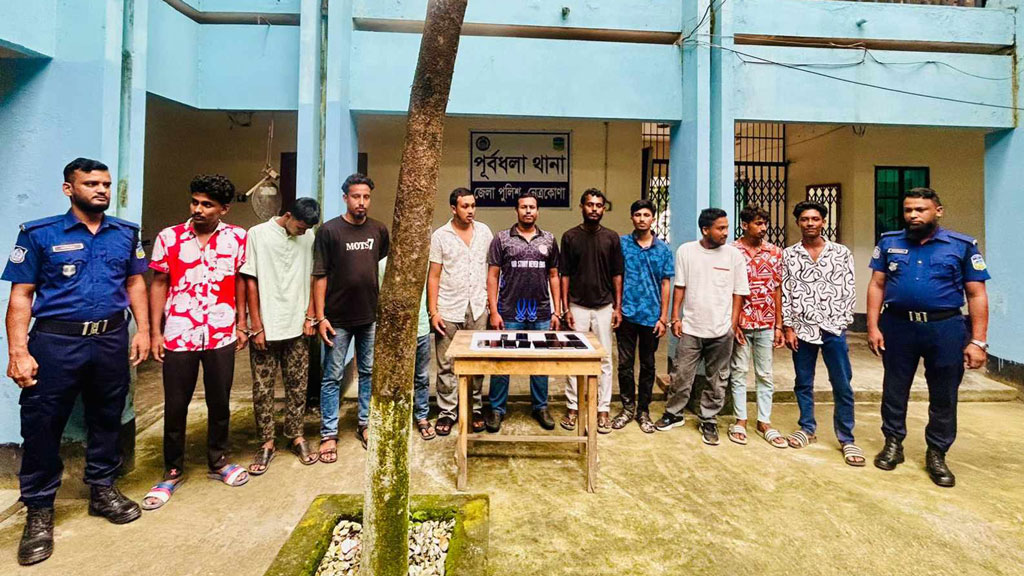 নেত্রকোনায় ছাত্রলীগ-যুবলীগের ১৯ নেতা-কর্মী আটক