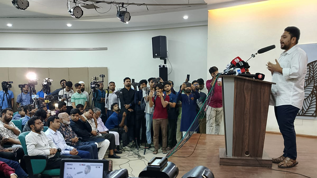 জুলাই সনদে কোনো নোট অব ডিসেন্ট থাকবে না: নাহিদ ইসলাম