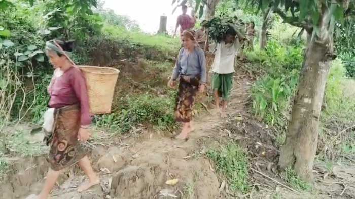 নাইক্ষ্যংছড়ি সীমান্ত দিয়ে মিয়ানমারে ফেরত গেল ৭১ জন তঞ্চঙ্গ্যা
