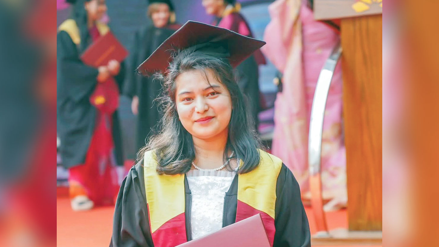 নীলা রাখাইনের যুক্তরাষ্ট্রে পড়ার স্বপ্নযাত্রা