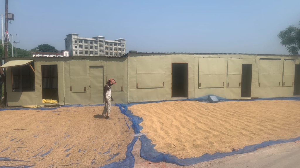 সওজের জায়গা দখল করে সাবেক ছাত্রদল নেতাদের দোকান নির্মাণ
