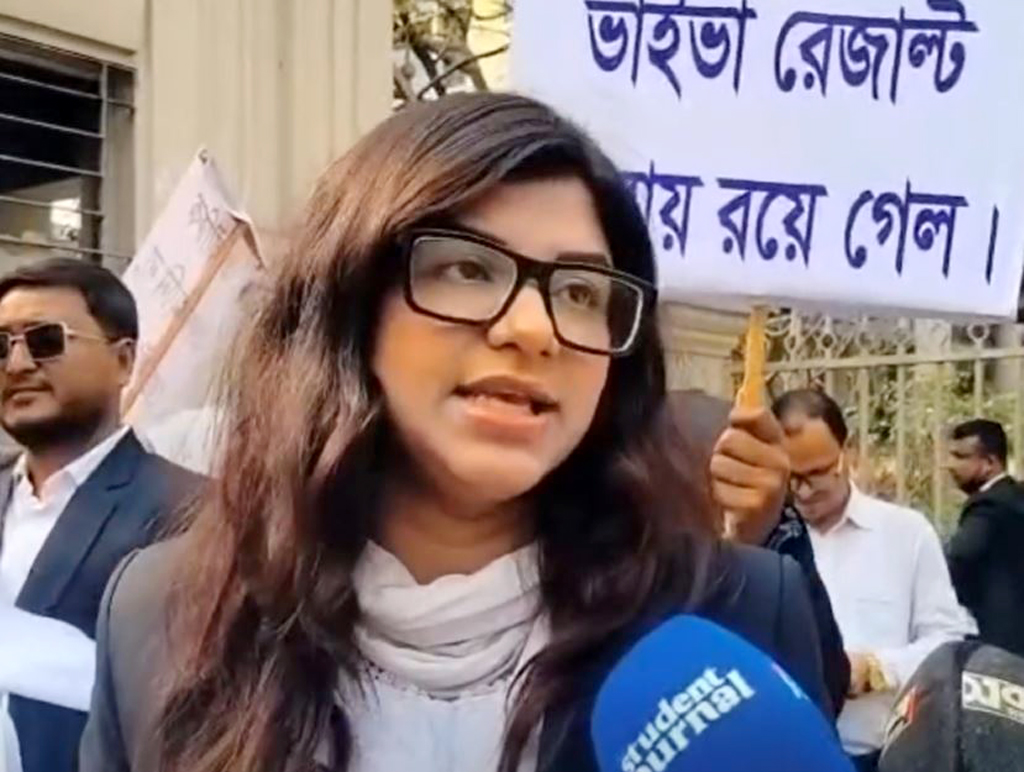 শিক্ষানবিশ আইনজীবী নীলিমা মজুমদার। ছবি: সংগৃহীত