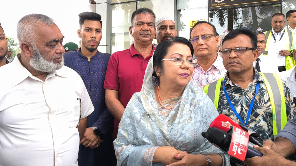সৈয়দপুর বিমানবন্দরকে আন্তর্জাতিক করার প্রতিশ্রুতি বাস্তবায়ন হবে: আফরোজা খানম