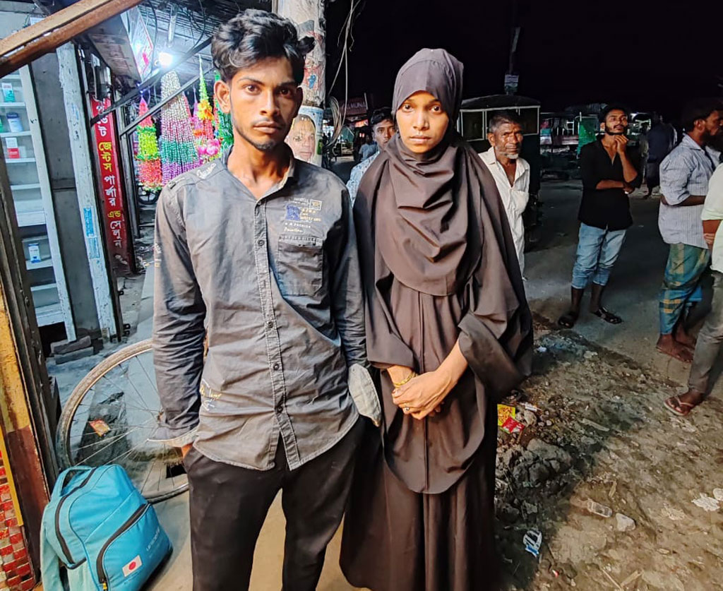 কক্সবাজার থেকে ঘুরতে এসে সুবর্ণচরে দুই রোহিঙ্গা কিশোর-কিশোরী আটক