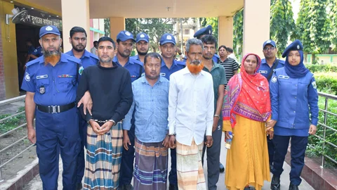 কানের দুল ও সম্পদের লোভে বোনকে হত্যা, ছোট ভাই-ভাবিসহ গ্রেপ্তার ৫