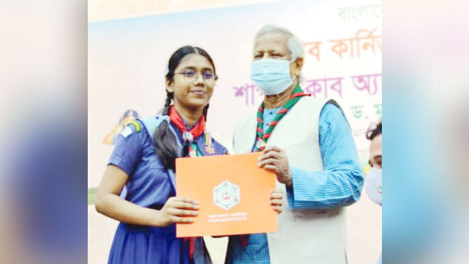 মেধাবী নাফিসার অর্জন