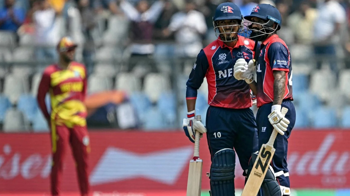 নেপালকে বিদায় করে সুপার এইটে ওয়েস্ট ইন্ডিজ