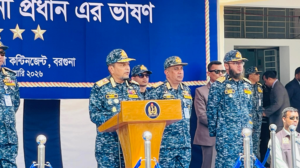 দেশ ও জাতির জন্য এই নির্বাচন অত্যন্ত গুরুত্বপূর্ণ: বরগুনায় নৌপ্রধান