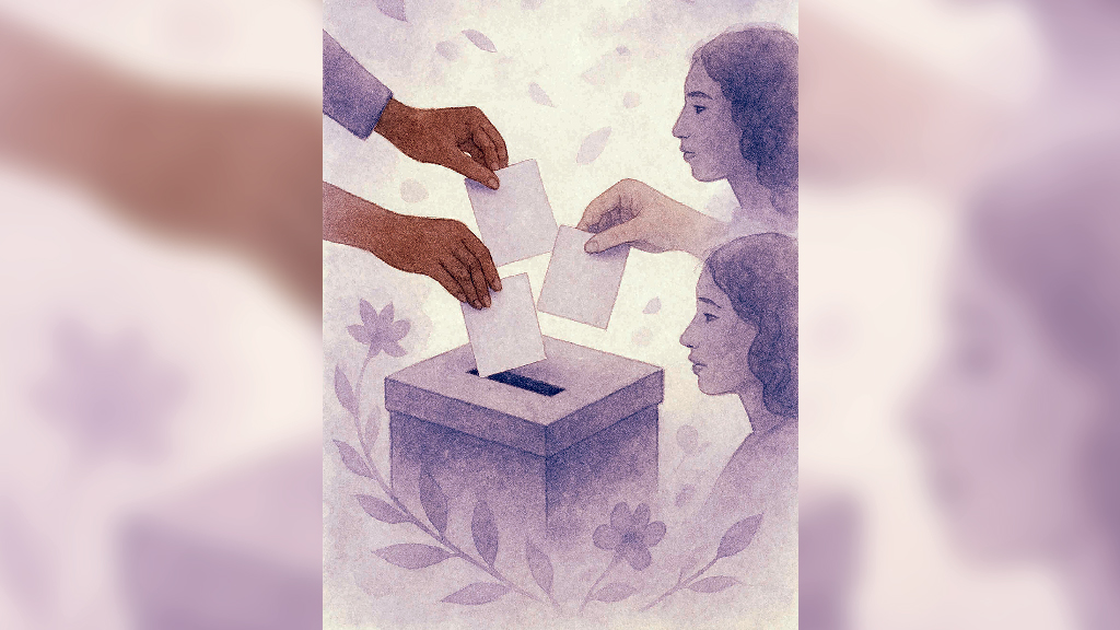 নারীর অংশগ্রহণে সর্বজনীন হয়েছিল নির্বাচন