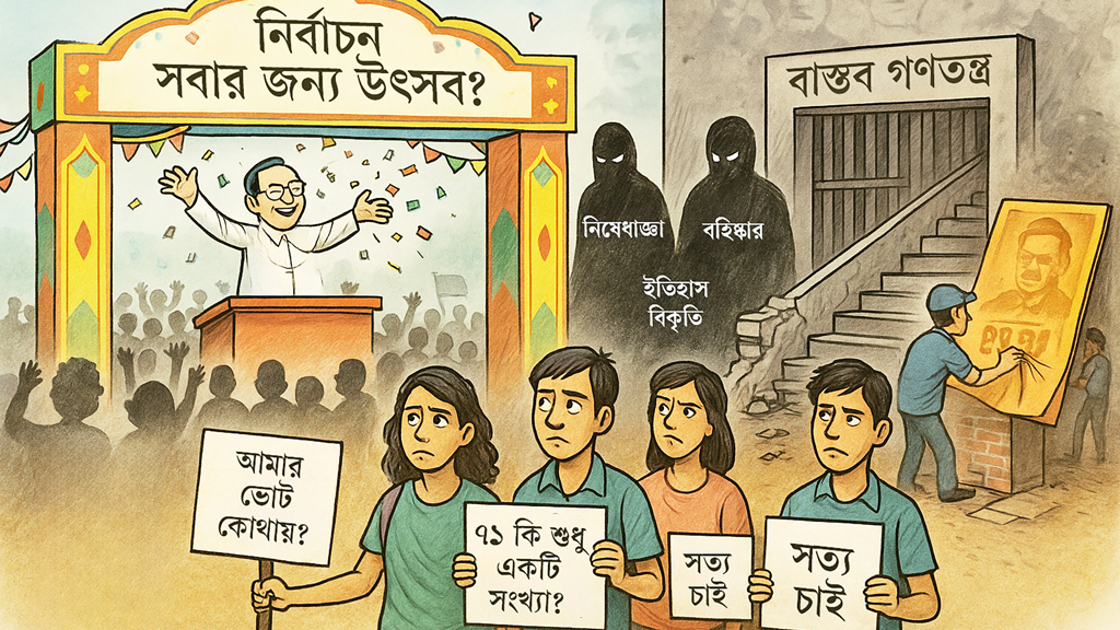নির্বাচন কি ঈদ উৎসবের মতো আনন্দময় হয়ে উঠবে