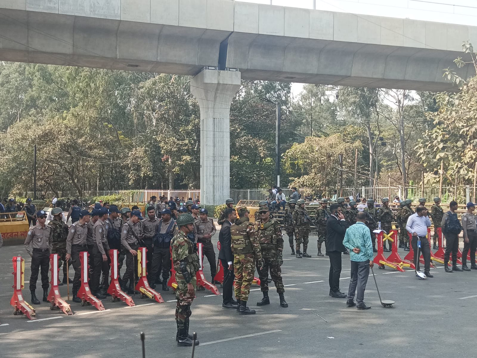 নতুন সরকারের শপথ ঘিরে সংসদে তিন স্তরের নিরাপত্তা