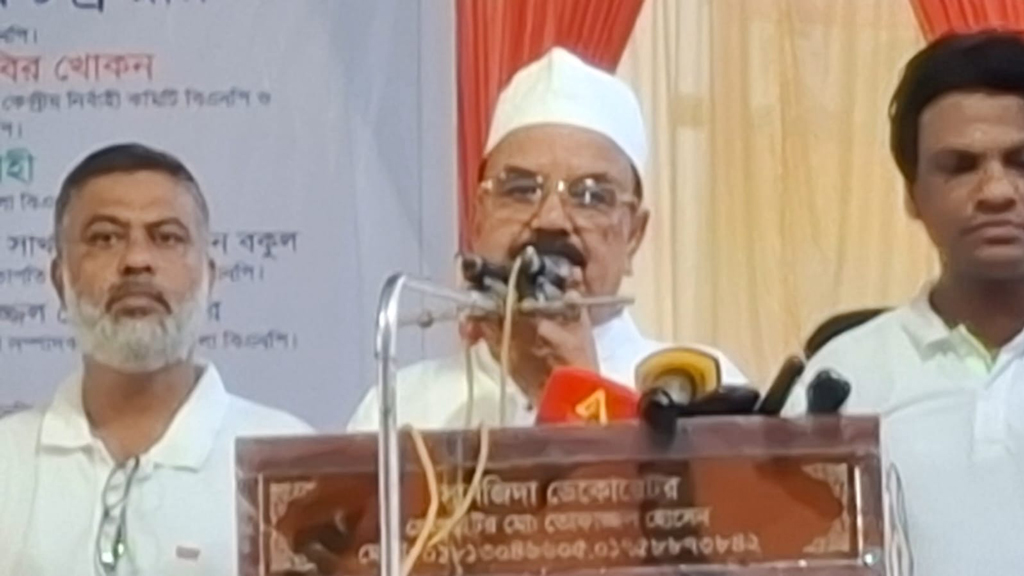 নির্বাচনের আয়োজন করুন, কেউ যদি চাপ দেয়, বিএনপি পাশে থাকবে: গয়েশ্বর চন্দ্র রায়
