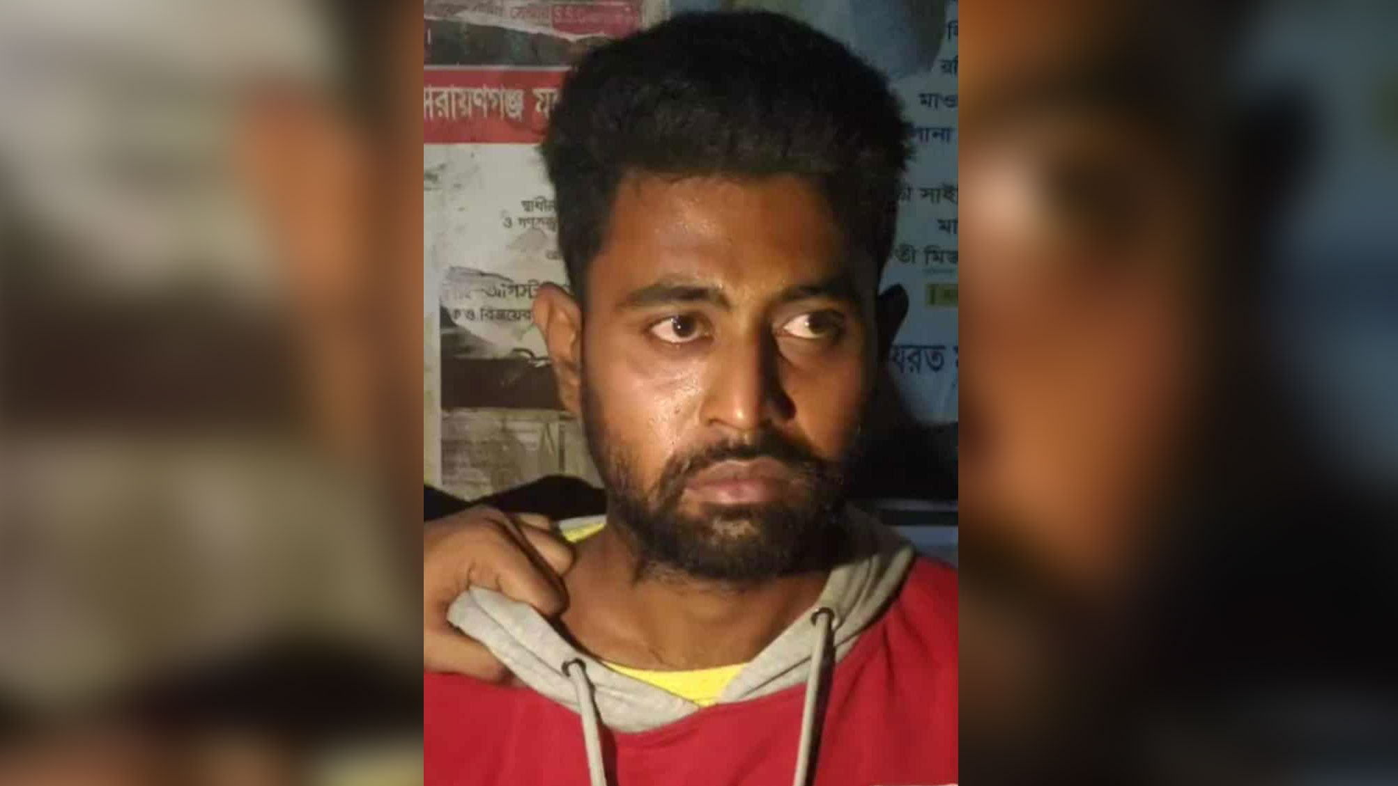 ১ হাজার টাকার বিনিময়ে রাতের আঁধারে বিএনপি নেতার ব্যানারে আগুন, যুবক আটক