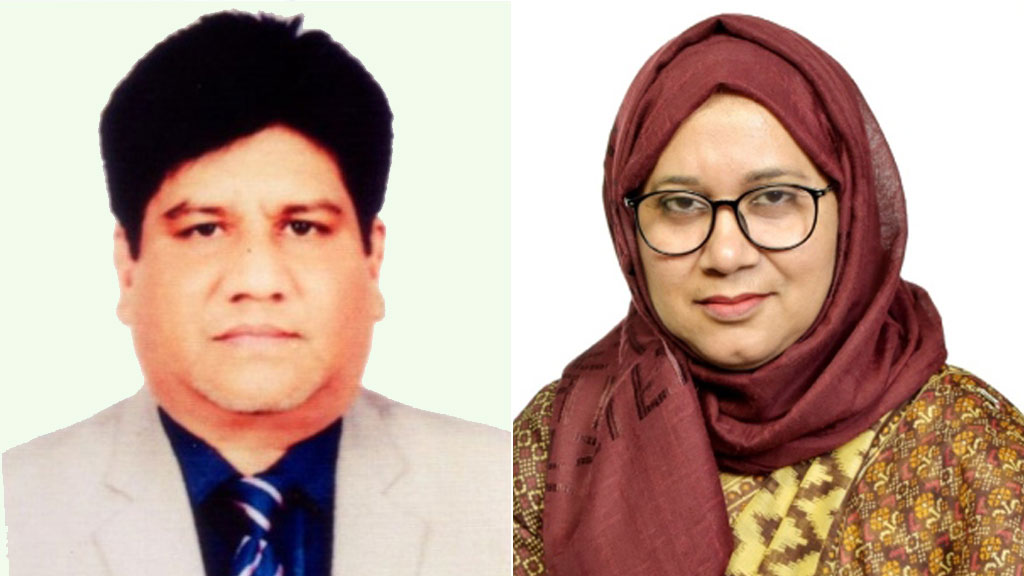 সচিব হলেন নাসের খান ও তসলিমা কানিজ