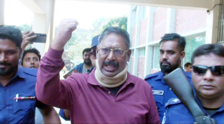 রাজধানী থেকে গ্রেপ্তার নাটোরের যুবলীগ নেতা কারাগারে