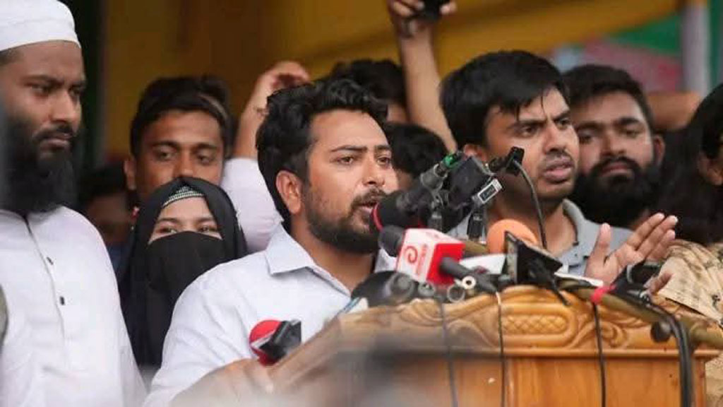 পুরোনো সিস্টেমে আর দেশ চালাতে দেব না: নাহিদ