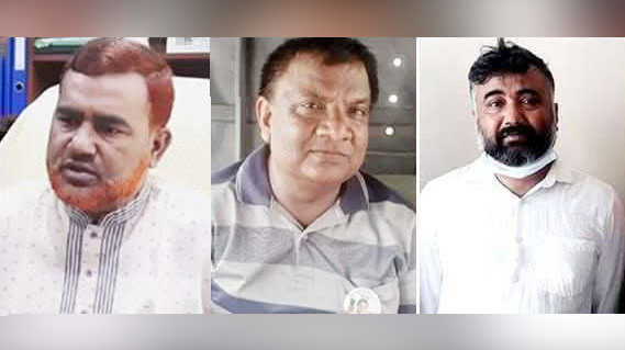 ঢাকা থেকে গ্রেপ্তার কুষ্টিয়া আ.লীগের ৩ নেতা কারাগারে