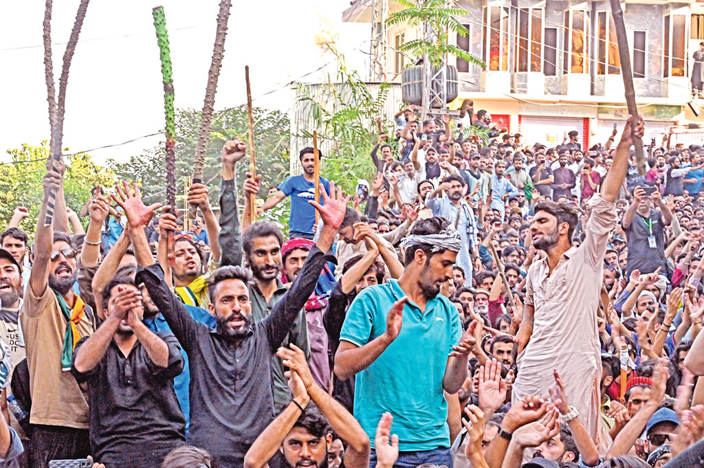 ৩৮ দফা দাবি: পাকিস্তানের কাশ্মীরে তীব্র বিক্ষোভ