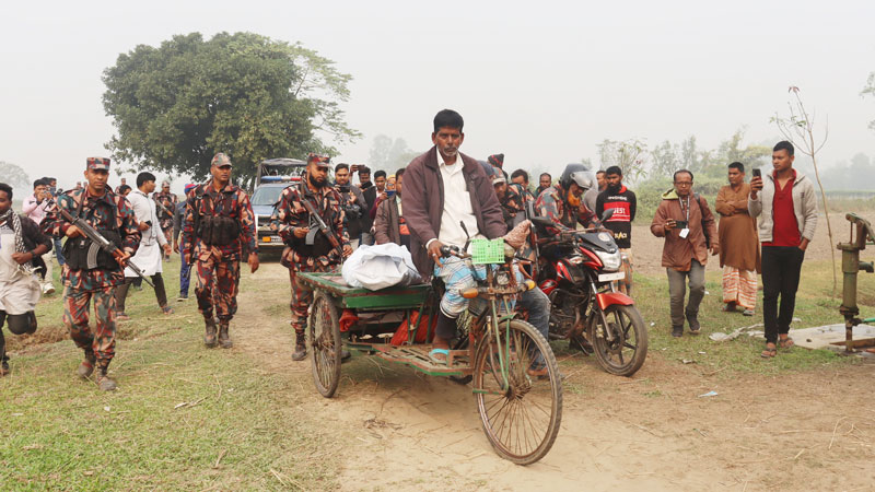 পঞ্চগড় সীমান্তে বিএসএফের গুলিতে বাংলাদেশি নিহত