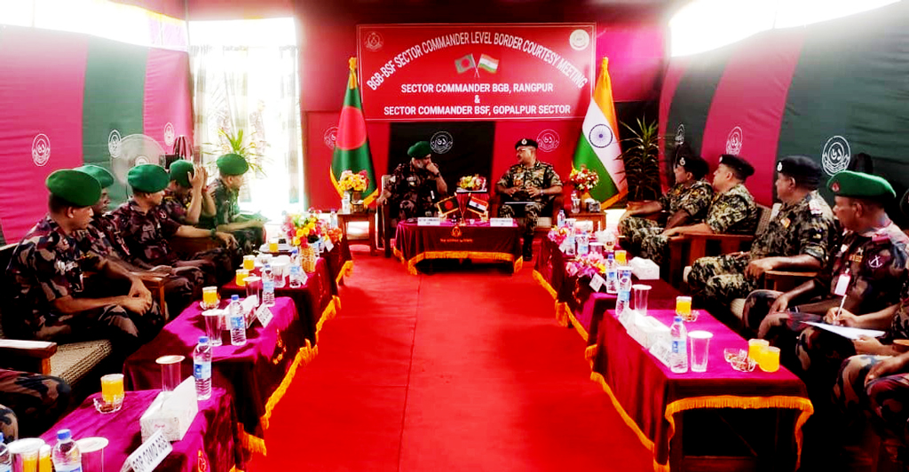 পাটগ্রাম সীমান্তে সেক্টর কমান্ডার পর্যায়ে পতাকা বৈঠক: হত্যা-পুশইন বন্ধে বিএসএফকে বিজিবির আহ্বান