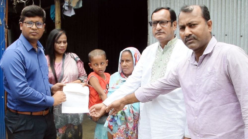শিশু ইয়াফির চিকিৎসার জন্য রাষ্ট্রপতির অনুদান