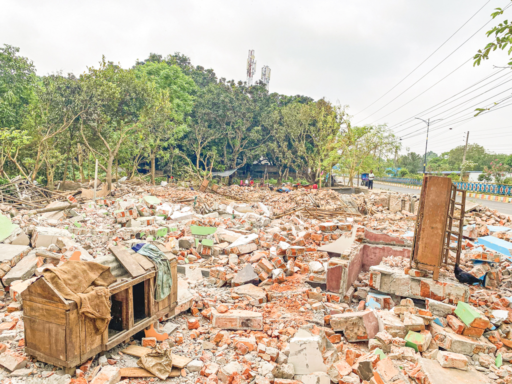 উচ্ছেদ-আতঙ্কে চার দশক ধরে থাকা ৭৫০ পরিবার