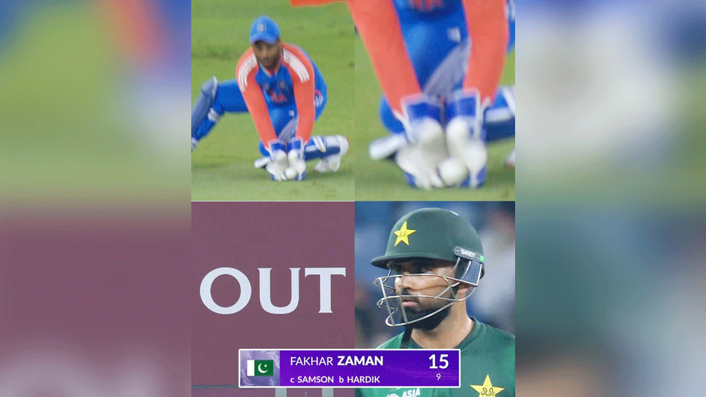 ভারত ম্যাচে পাকিস্তানি ক্রিকেটারের বিতর্কিত আউট নিয়ে ওয়াসিম আকরামের ক্ষোভ