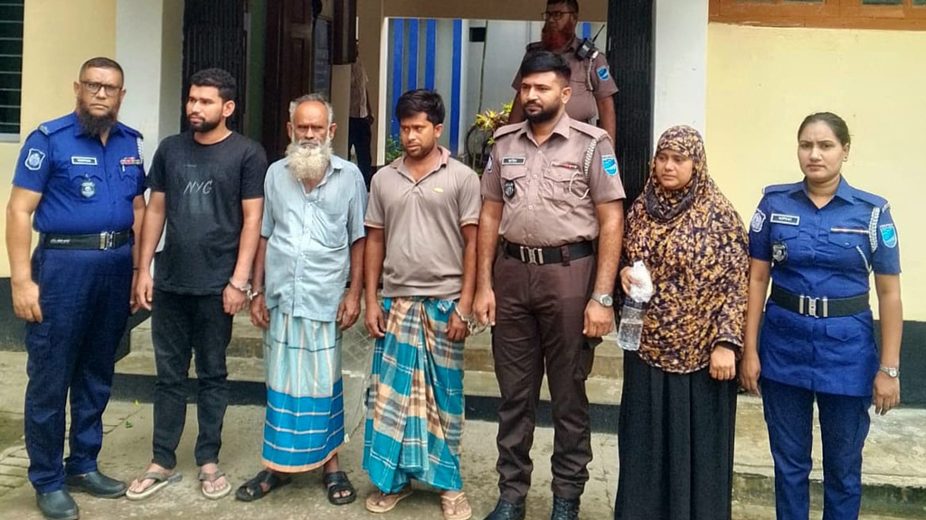 ফরিদপুরে কীটনাশক খাইয়ে কৃষক হত্যা, চার আসামি গ্রেপ্তার
