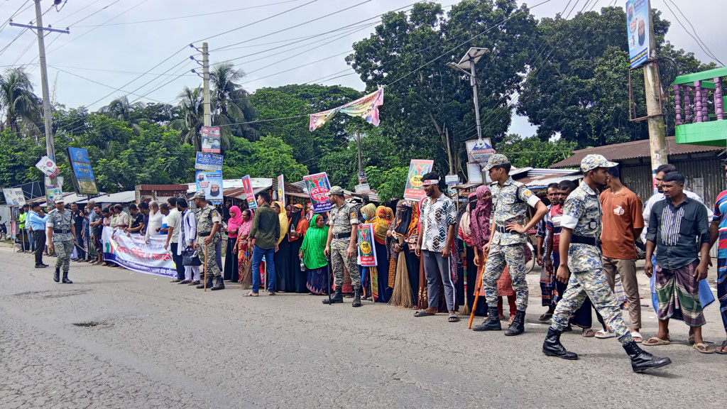 ভাঙ্গায় অবরোধ কর্মসূচি ঘিরে তৎপর আইনশৃঙ্খলা বাহিনী, যান চলাচল স্বাভাবিক
