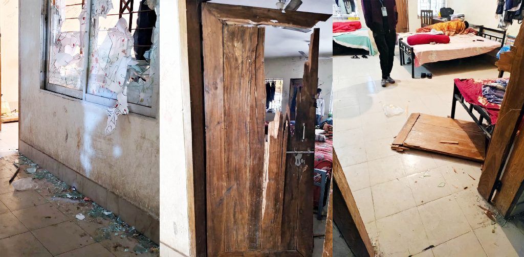 রিয়াল-বার্সার খেলা দেখে উল্লাস, জুনিয়র শিক্ষার্থীদের ওপর সিনিয়রদের হামলা-ভাঙচুর