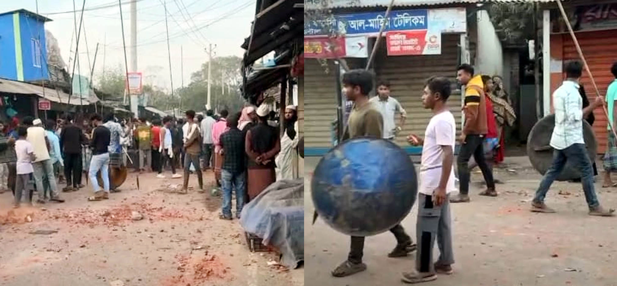 দাওয়াত না দেওয়ায় ১৪ গ্রামবাসীর সংঘর্ষ, ১০ কিমি যানজট মহাসড়কে