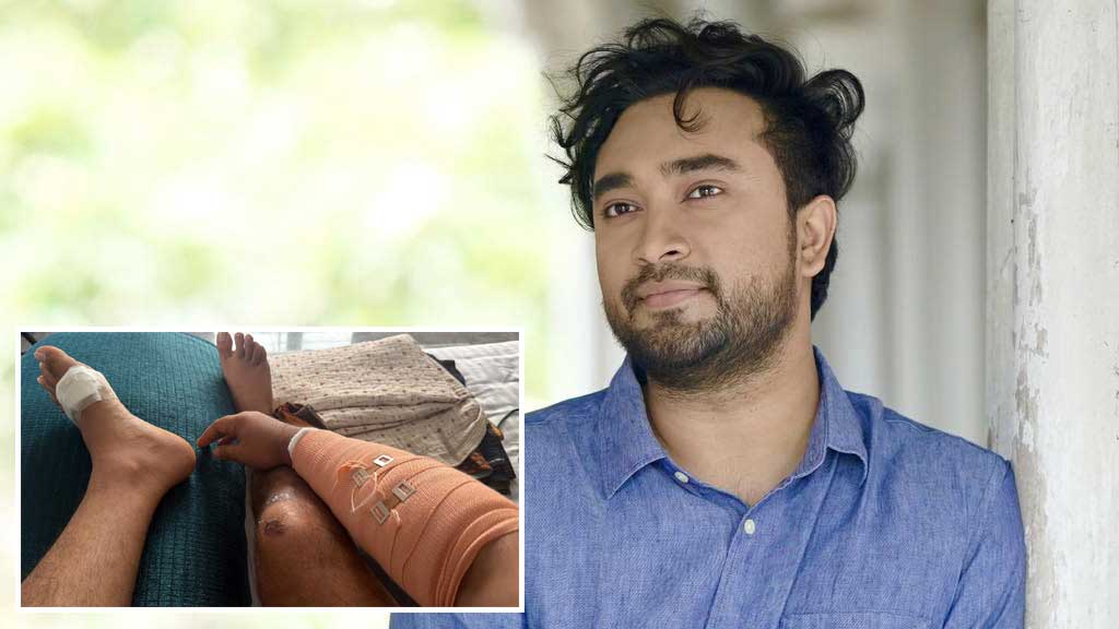 দুর্ঘটনার কবলে অভিনেতা জোভান