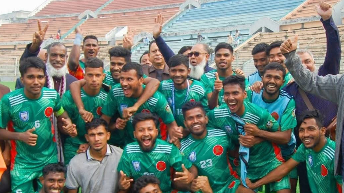 এক ম্যাচ হাতে রেখেই চ্যাম্পিয়নশিপ লিগে যাত্রাবাড়ী