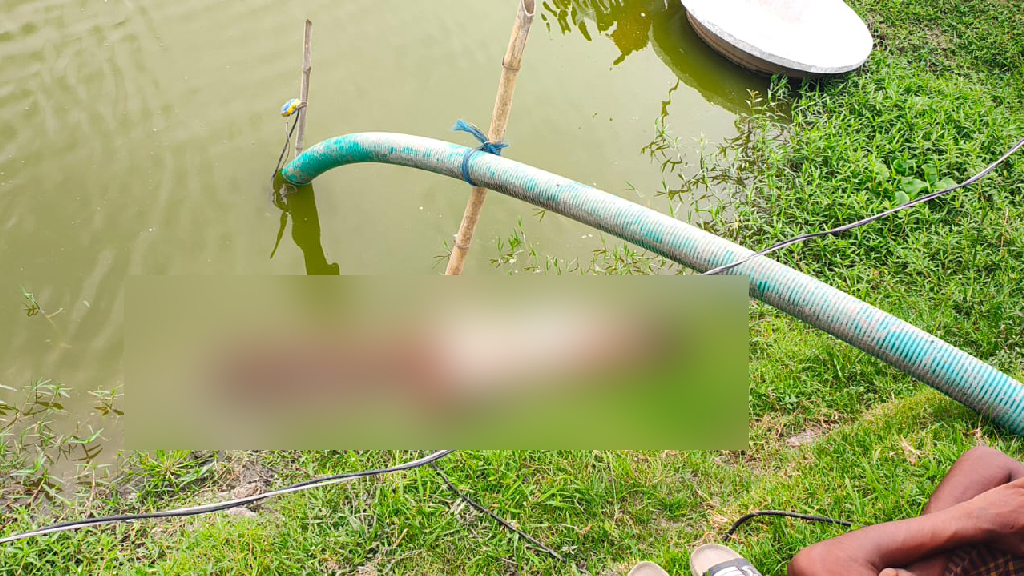 পুকুরে সেচ দিতে গিয়ে বিদ্যুতায়িত হয়ে শ্রমিক নিহত