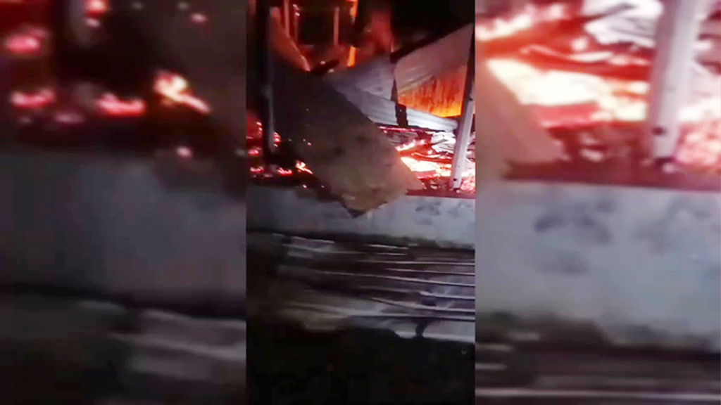 লক্ষ্মীপুরে বিএনপি নেতার ঘরে আগুন: মামলা হয়নি, নাশকতার ‘বিশ্বাসযোগ্য’ প্রমাণ মেলেনি