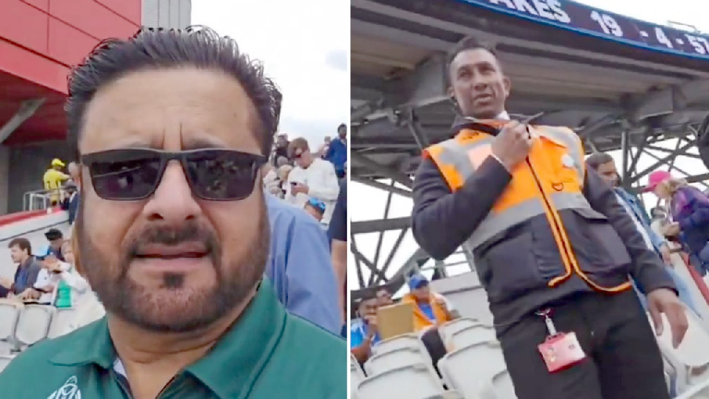 ভারত-ইংল্যান্ড টেস্টে পাকিস্তানি দর্শকের সঙ্গে পুলিশের ঘটনা ভাইরাল