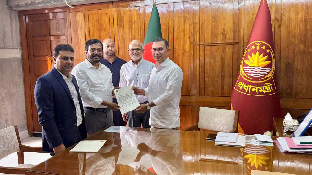 প্রধানমন্ত্রীর সঙ্গে এবি পার্টির প্রতিনিধি দলের সাক্ষাৎ