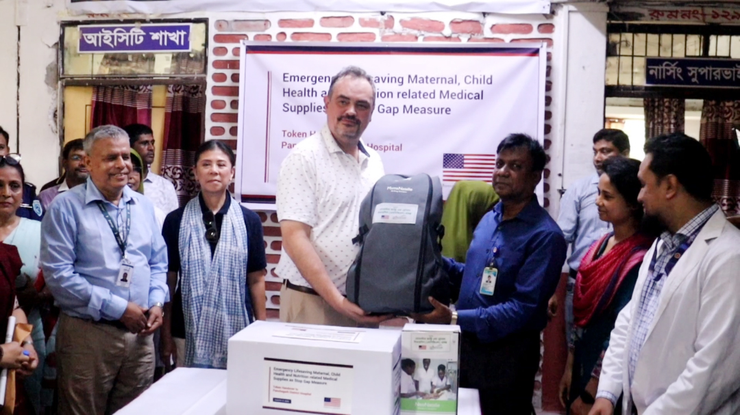স্বাস্থ্য খাতে প্রায় ২৯ কোটি ৩৩ লাখ টাকার সরঞ্জাম দিচ্ছে যুক্তরাষ্ট্র