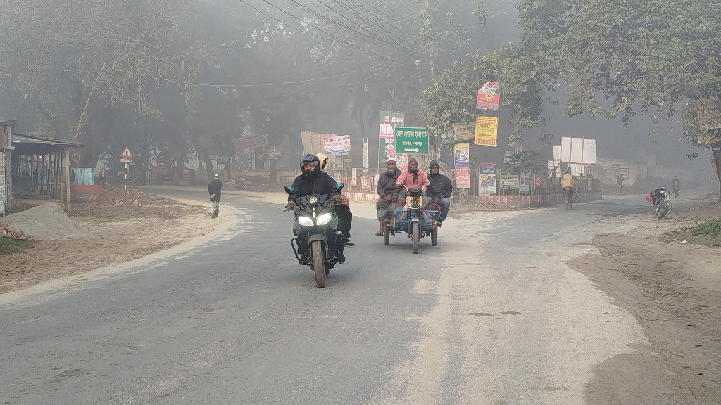৫ দিন ধরে পঞ্চগড়ে তাপমাত্রার পারদ ১০ ডিগ্রির ঘরে