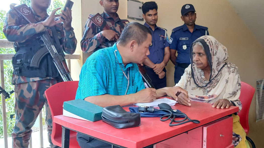 পানছড়িতে পুশ ইন করা ৩০ জন পুলিশ হেফাজতে