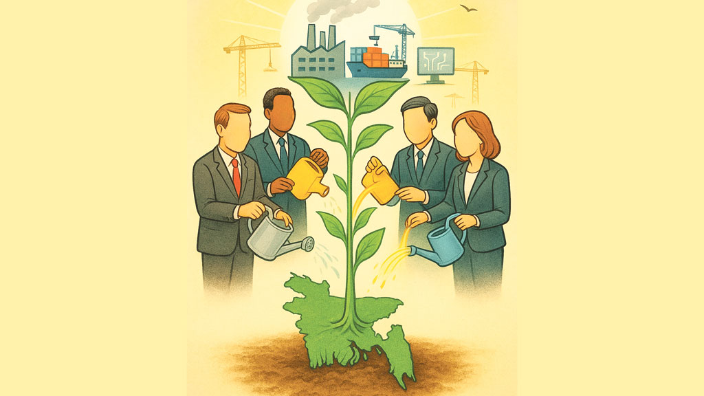 প্রবৃদ্ধি অর্জনে বিদেশি বিনিয়োগ