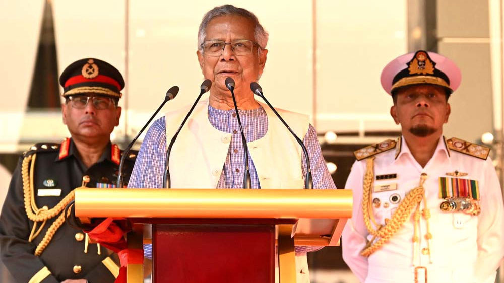 ২৭ মার্চ কালুরঘাট বেতারকেন্দ্র থেকে স্বাধীনতার ঘোষণা দিয়েছিলেন জিয়াউর রহমান: প্রধান উপদেষ্টা