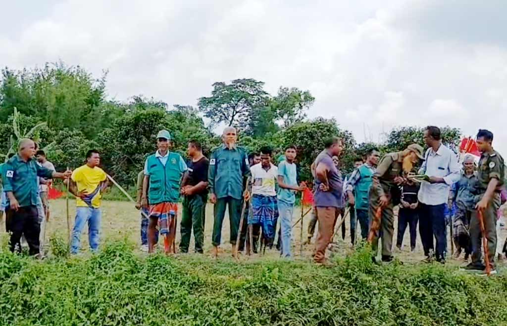 পীরগঞ্জে ৮৪ একর সংরক্ষিত বনভূমি উদ্ধার