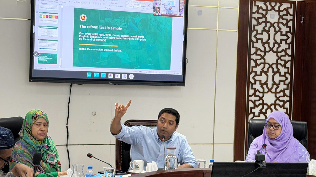 শিক্ষাব্যবস্থা মূল্যবোধভিত্তিক কাঠামোর ওপর পুনর্গঠন করা হবে: প্রতিমন্ত্রী