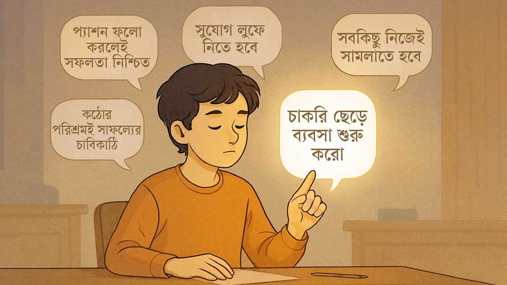 ক্যারিয়ারের জন্য ক্ষতিকর ৫টি প্রচলিত পরামর্শ