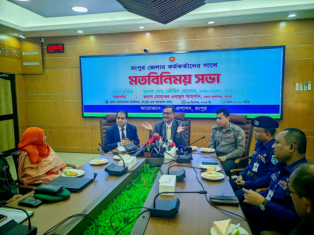 সংসদ নির্বাচন আইনশৃঙ্খলা রক্ষাকারী বাহিনীর জন্য বড় টেস্ট: পররাষ্ট্র উপদেষ্টা