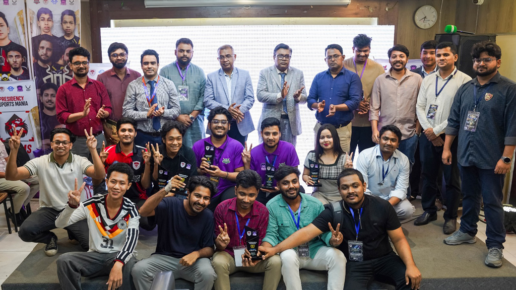 প্রেসিডেন্সি ই-স্পোর্টস ম্যানিয়া সিজন-১ সফলভাবে অনুষ্ঠিত
